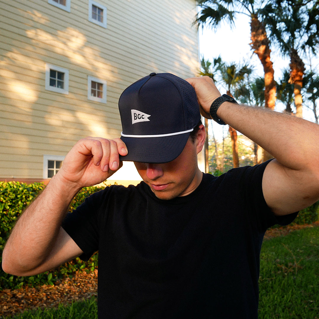 BGC Navy Rope Hat