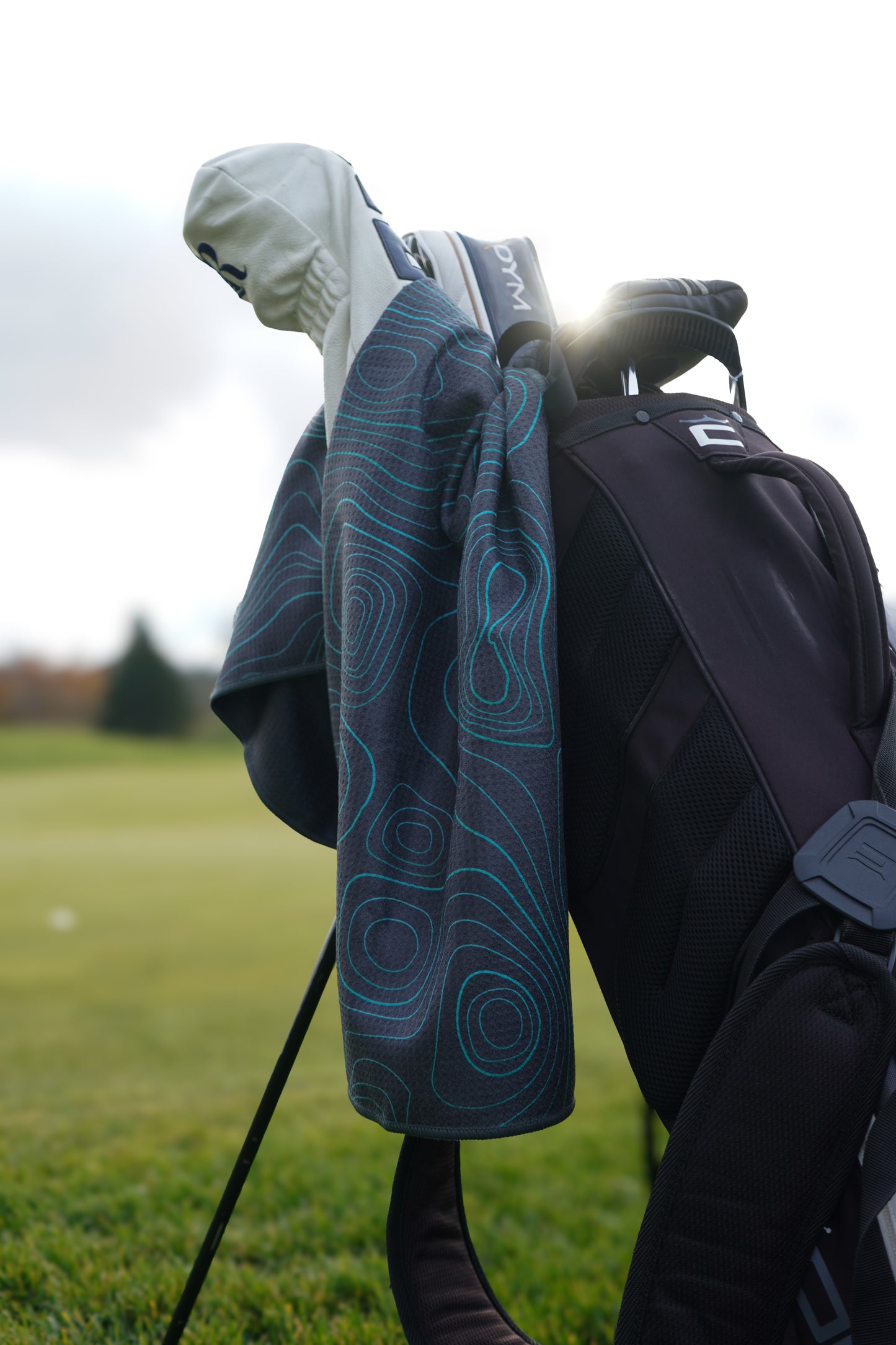 Towel on Golf Bag