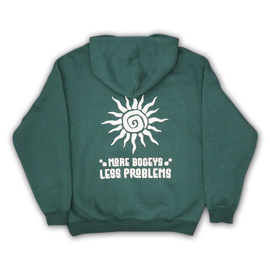 More Bogeys Less Problems Hoodie Green