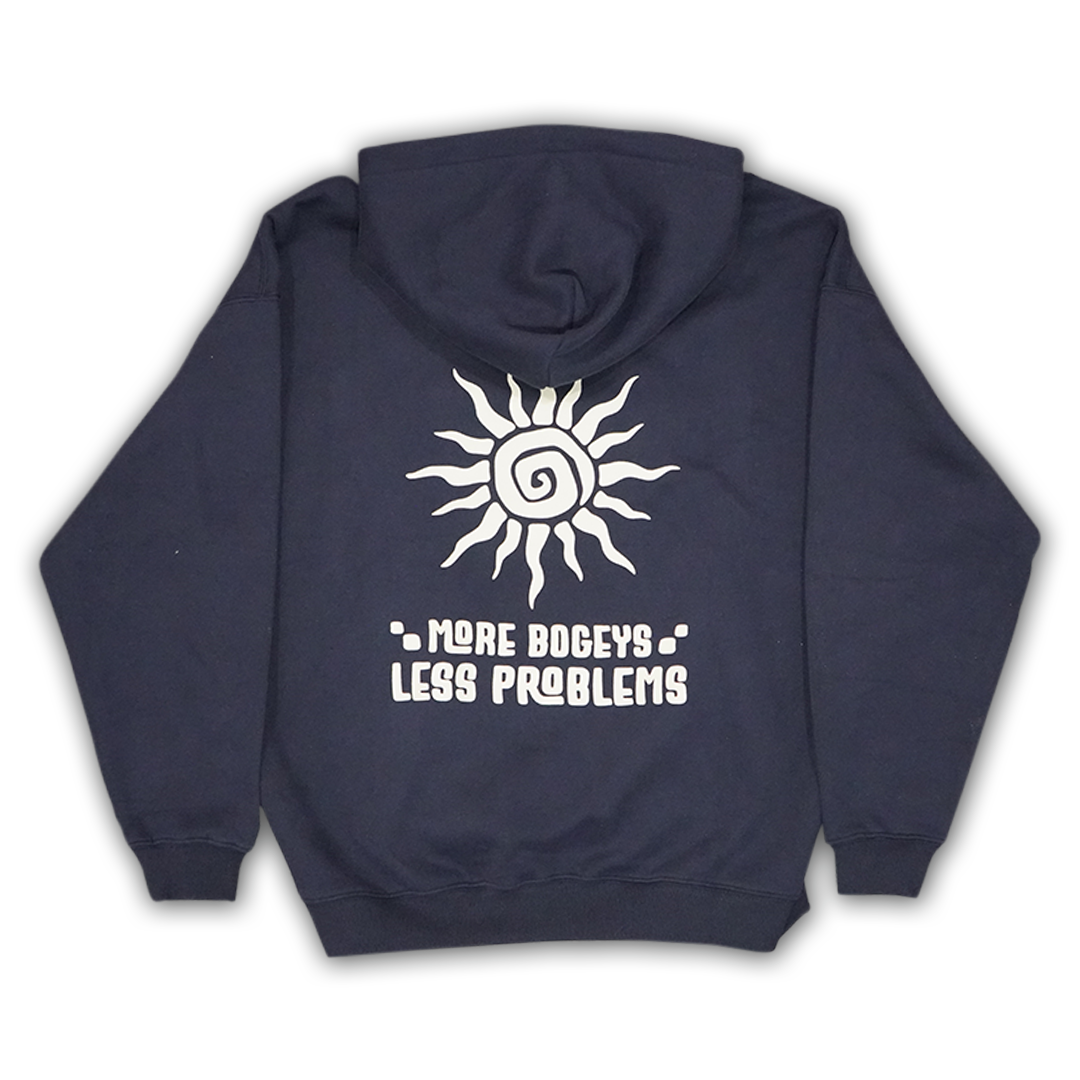 More Bogeys Less Problems Hoodie Navy