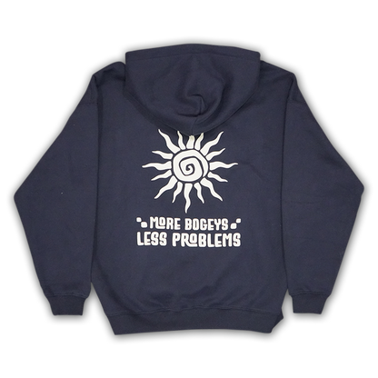 More Bogeys Less Problems Hoodie Navy