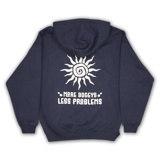 More Bogeys Less Problems Hoodie Navy